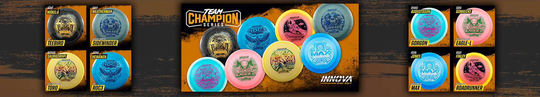 Preorder Innova Team Series Champion Discs today!